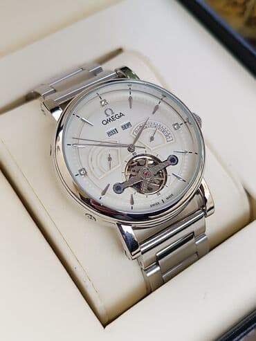 gumus bilerzikler: Yeni, Qol saatı, Omega, rəng - Gümüşü — 7