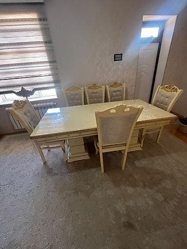 sdullar: Qonaq otağı üçün, Açılan, 8 stul — 1