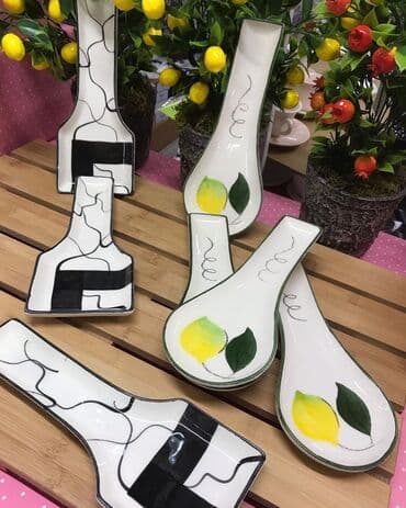 Кухонные принадлежности: Yağlı qaşıq altı
Türkiye istehsalı
Keramika material — 1