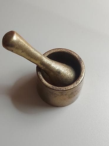 mis samovar satilir: Misin və ya pirinçdən hazırlanmış kiçik həvəng və dibək dəsti — 1