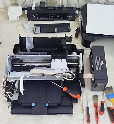 evde daye: 🖨️Printerlərin təmir olunması 🌈Rənglərin bərpa olunması (CMYK) ⚙️Nasaz — 10