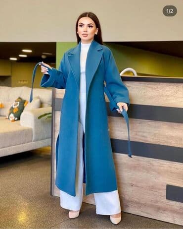 Baş geyimləri: M razmer palto 1-2 defe geyinilib 35 man satilir — 2