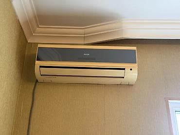 AUX divar tipli split kondisioner 50kv m üçündür. Amma daha böyük