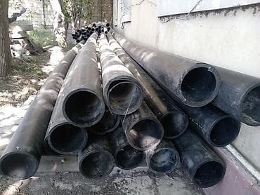 azbest truba: HDPE (polietilen) borular - Material: yüksək sıxlıqlı polietilen — 1