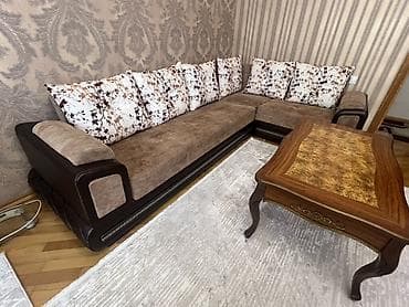 perla mebel divan: Künc divan, Qonaq otağı üçün, Açılmayan — 2