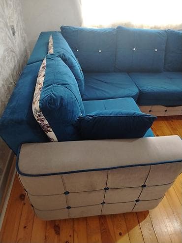 2 el divan: Künc divan, İşlənmiş, Parça — 3