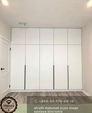 qapi: Yeni, Açılan, 6 qapı Düz dolab, Qarderob, paltar dolabı, Rusiya — 2