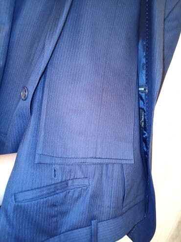 göy rəngli kişi cemperləri: Kastyum şalvar kişi üçün .Türkiyə istehsalı .Yüksək keyfiyyətli Yeni✨ — 4