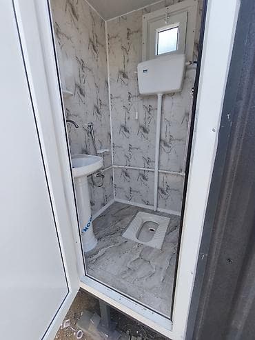 Metal karkaslı, sendviç tipli mobil sanitar blok (3 bölməli) 360 — 5