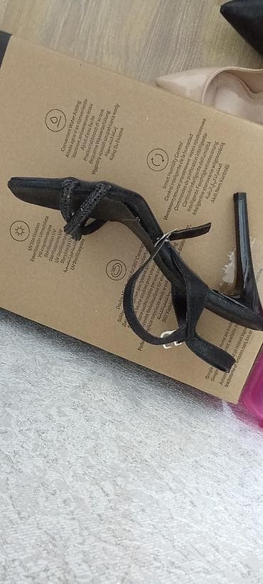 stiletto: Tuflilər, Ölçü: 36, rəng - Qara, İşlənmiş — 5