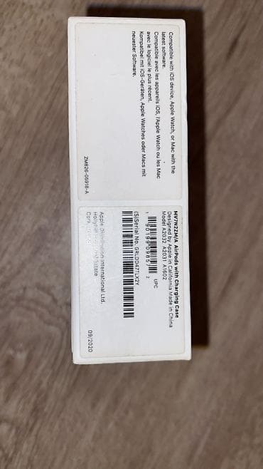 sunursuz nausnik: Simsiz (Bluetooth) Qulaqcıqlar, Apple, rəng - Ağ — 3