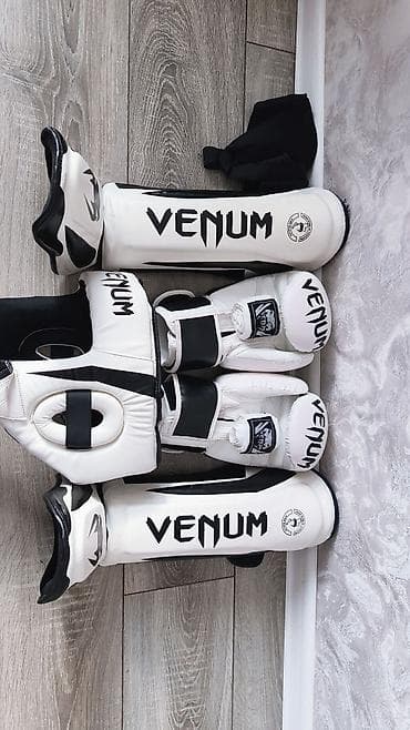 mma dəsti: Venum döyüş idmanı komplekti - Rəng: ağ/qara - Brend: Venum — 1