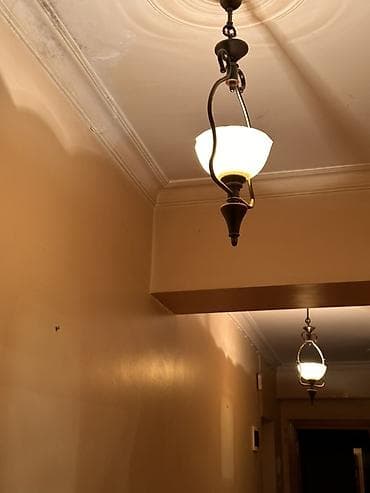 Tekstil: Çılçıraq, 10 və daha çox lampa, Metal — 4