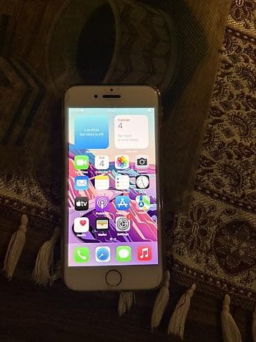 apple m1: IPhone 7, 128 GB, Qırmızı, Barmaq izi — 2