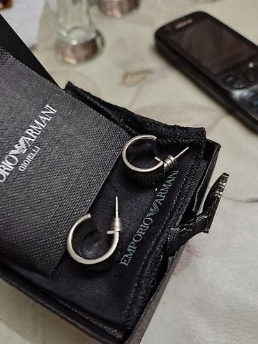 Наручные часы: Emporio Armani Gioielli sırğa dəsti - Brend: Emporio Armani (Gioielli — 2