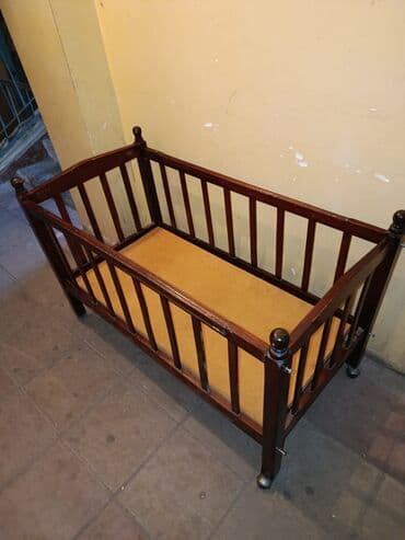 столик на кроватку: Для девочки и мальчика, Четырехугольная, Колыбель, Без бортиков, Без матраса, Без механизма качания — 4