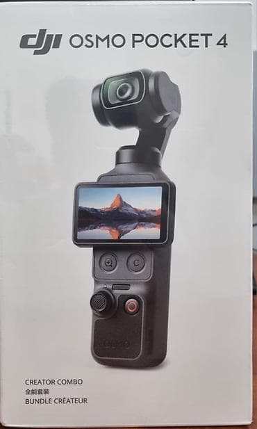🔥 DJI Osmo Pocket 4 Creator Combo – peşəkar çəkiliş indi daha rahat!