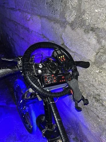 velesebetler: LED işıqlarla təchiz olunmuş xüsusi tərtibatlı dağ velosipedi - Gecə — 3