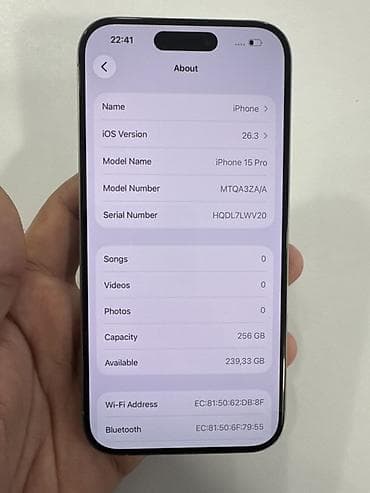 iphone 6 platası: IPhone 15 Pro, 256 GB, Natural Titanium, Face ID — 3