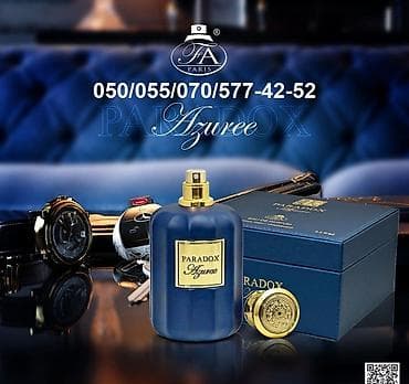 Paradox Azuree Eau De Parfum by French Avenue Paris FA for Men. Xanım lalafo.az -da Paradox Azuree Eau De Parfum by French Avenue Paris FA for Men. Xanım