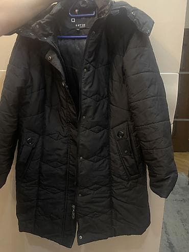 Üst geyimi: O’STIN Collection qadin üçün qışlıq paltok/kurtka - Rəng: qara - — 1
