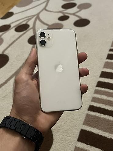 IPhone 11, 64 GB, Ağ, Face ID