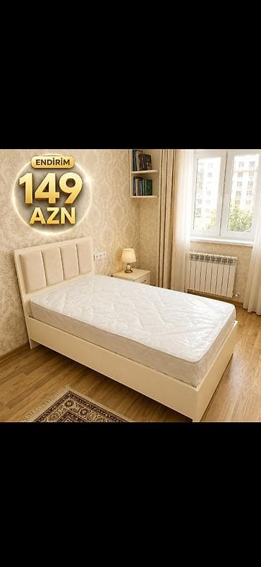 perde sumqayit: Endirim: 149 AZN Məhsul: Tək nəfərlik çarpayı və döşək dəsti - Rəng — 1