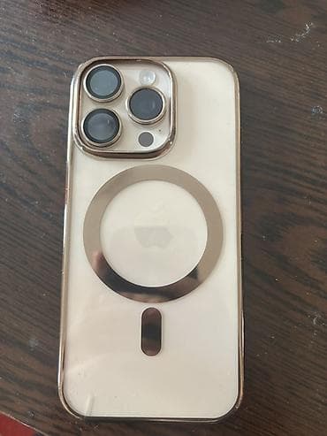 Мобильные телефоны и аксессуары: IPhone 14 Pro, 128 ГБ, Золотой, Face ID — 2