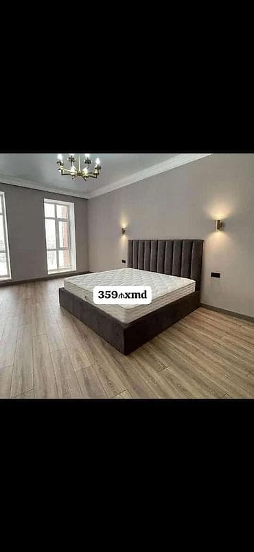 comfort mebel: Mebel dəsti – yumşaq başlıqlı çarpayı və döşək - Modern dizayn — 1