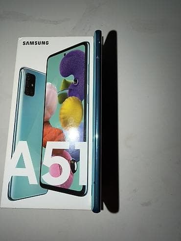 redmi note 7 ikinci el: Samsung Galaxy A51, 128 GB, rəng - Mavi, İki sim kartlı — 5