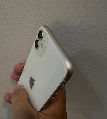 apple watch series 1: IPhone 11, 128 GB, Ağ, Zəmanət, Simsiz şarj, Face ID — 4