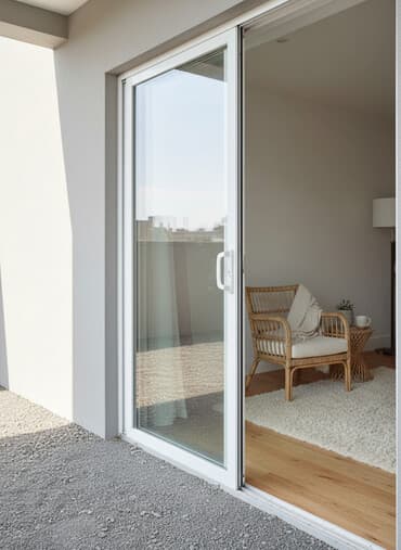 tek neferlik matras: Alüminium çərçivəli şüşə qapı/pəncərə paneli - Material: alüminium — 1