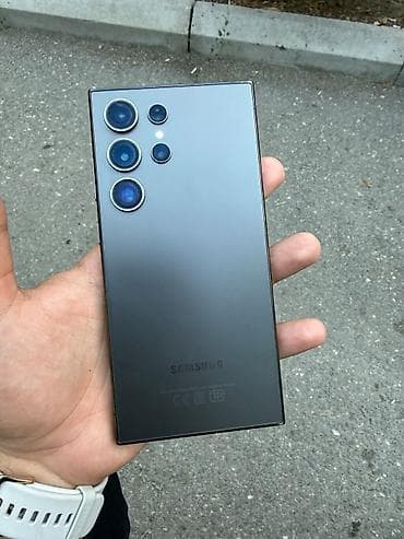Samsung Galaxy S23 Ultra, 256 GB, rəng - Boz, Simsiz şarj — 1