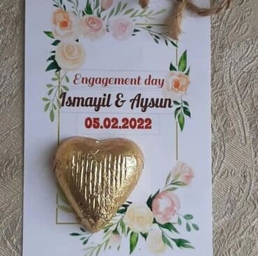 nişan dekoru qiymətləri: Toy,nisan,heri ve baska ozel gunleriniz ucun dekorlu paylama konfetler — 10