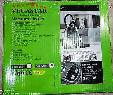 sessiz tozsoran: Tozsoran Vegastar made for Germany 3500 watt turbo guc sessiz torbali — 7