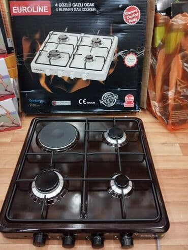şirniyyat sobasi: Türki̇yə i̇stəhsali euroline şi̇rkəti̇ 3 göz qaz peçi və 1 göz — 2