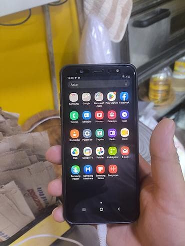 iphone 15 dubay: Samsung Galaxy A6 Plus, 32 GB, rəng - Qara, İki sim kartlı — 1