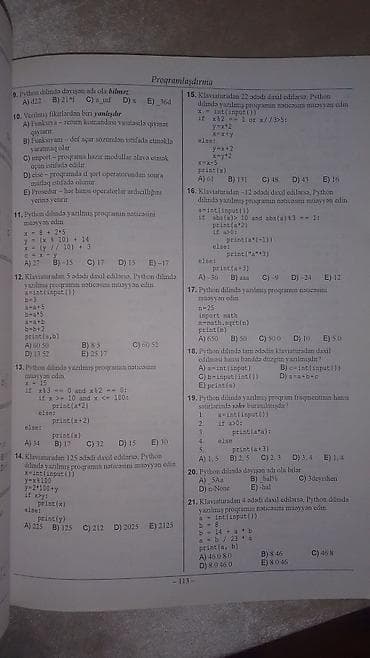 İnformatika 11-ci sinif, Ünvandan götürmə — 4