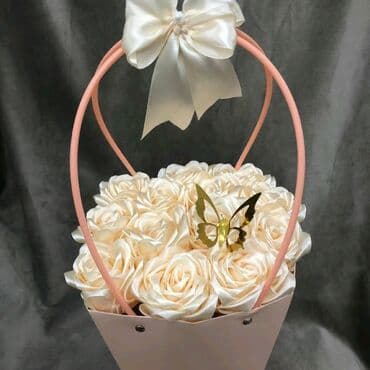 toxuma iplerin satisi: Sifariwle el iwleri gul buketlerin yigilmasi,qiymet saydan asilidir — 2