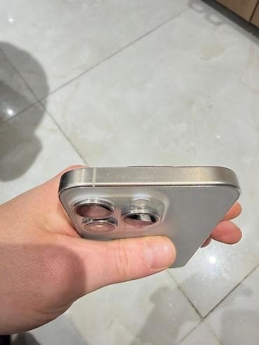 lalafo iphone 13: IPhone 15 Pro, 256 GB, Natural Titanium, Simsiz şarj, Face ID, Sənədlərlə — 3