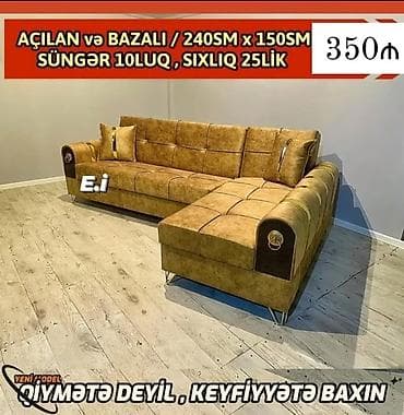 kafe divanlari: Künc divan, Açılan, Bazalı — 2