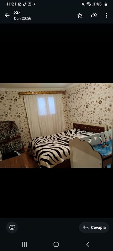 sumqayıtda 2 otaqlı kirayə evlər: 2 комнаты, 45 м², Нет кредита, Средний ремонт — 2
