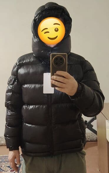 kapüşonlu qadın şubaları: Kişi şişmə qış gödəkcəsi – qara rəng - Yüksək həcimli, yastıqlı — 2