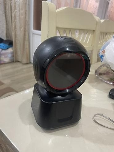 Barkod oxuyucular, skanerlər: Masaüstü 2D barkod oxuyucu - 360° skan edən masaüstü model — 3