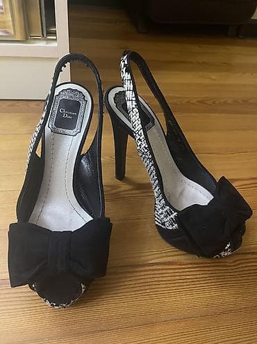 christian: Dior, Ölçü: 37, rəng - Qara, İşlənmiş — 1