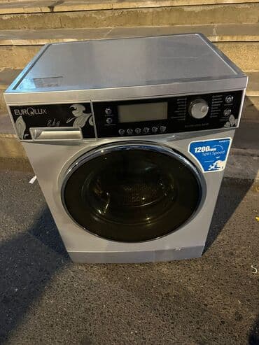 eurolux paltaryuyan xeta kodlari: Paltaryuyan maşın Eurolux, 8 kq, İşlənmiş, Avtomat, Qurutma var, Kredit yoxdur, Ödənişli çatdırılma — 1