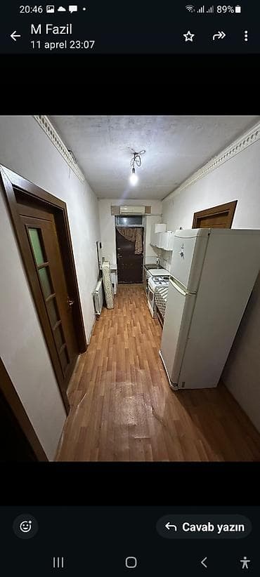 xocasəndə kirayə evləri: 40 kv. m, 2 otaqlı, Kombi, Qaz, İşıq — 10