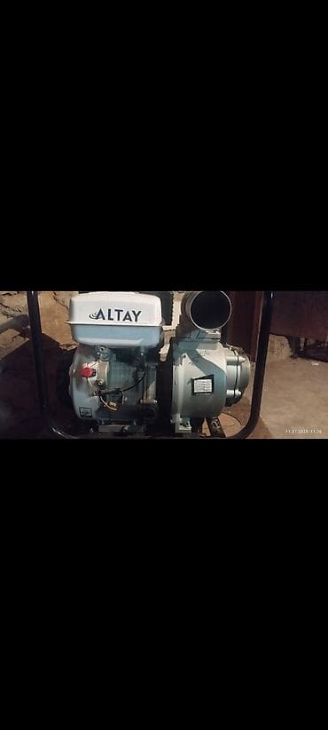 suvarma şlanq: ALTAY benzinli su nasosu. İşlənməyib.Pakobkası açılmayıb.100lük dü. - — 1