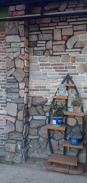 dekor dasi: Fasad üçün dekorativ daş üzlük – qaya fakturalı klinker panellər - — 1