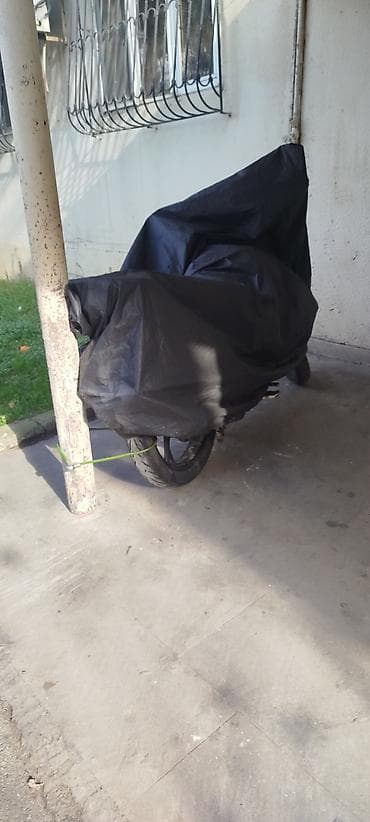 zaza moped: Motosiklet – narıncı rəngli, şəhər və qısa məsafələr üçün rahat — 1